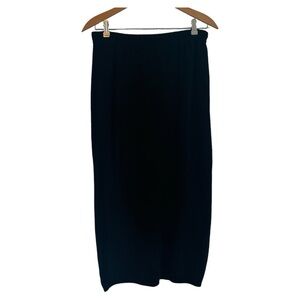 Karen Lessly Black Long Skirt Maxi Winter Fall M